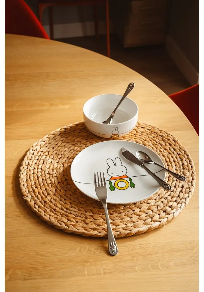 Порцеланов детски комплект за хранене 6 бр. Miffy – Zilverstad