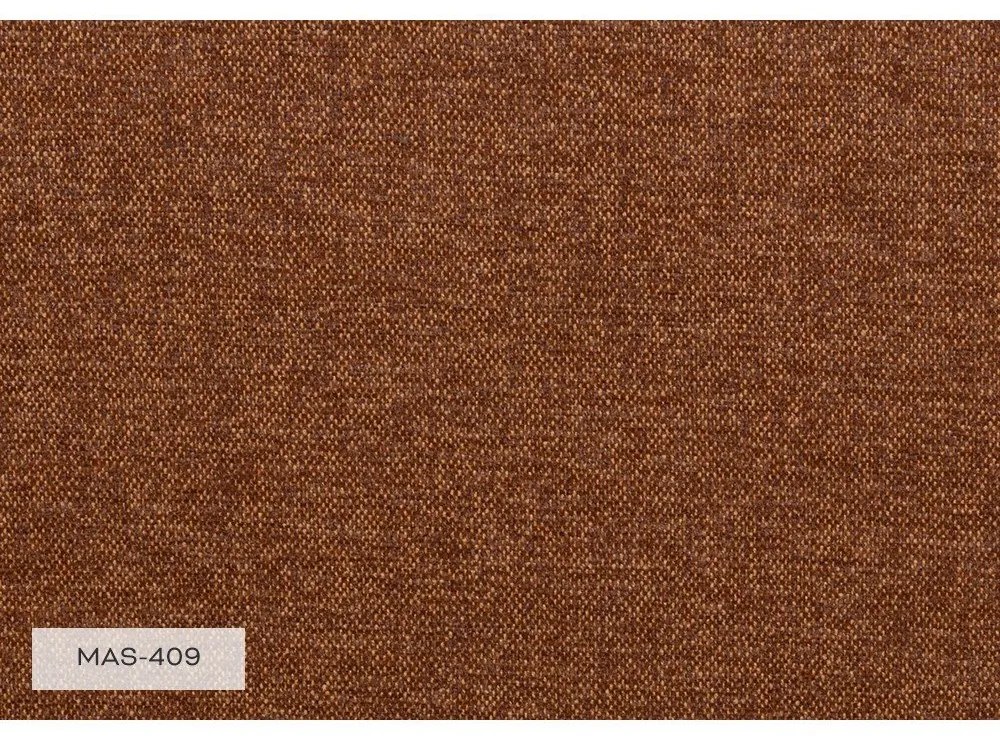 Оранжев U-образен разтегателен диван, ляв ъгъл Scandic Lagom - Miuform