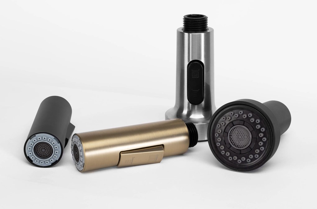 Отвод с аератор за кухненски смесител REA Fresh Brush Steel