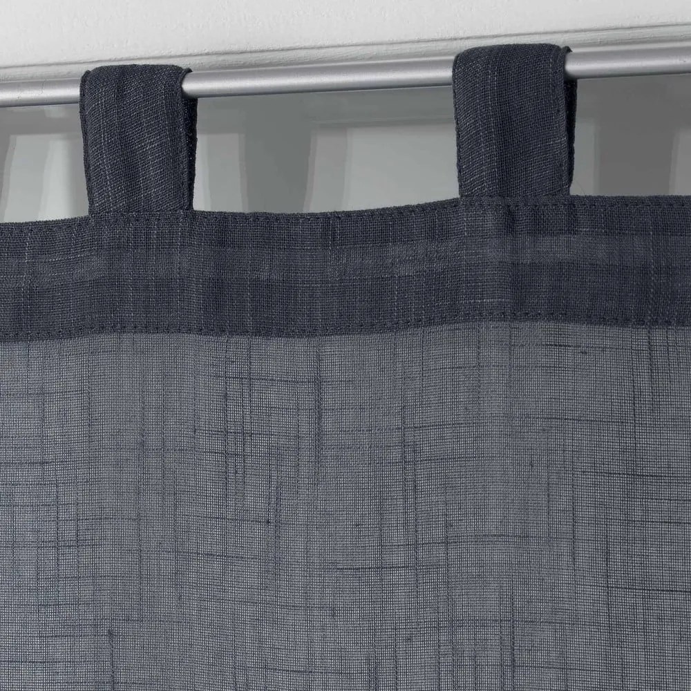 Антрацитни завеси в комплект от 2 бр. 60x160 cm Zazy – douceur d'intérieur