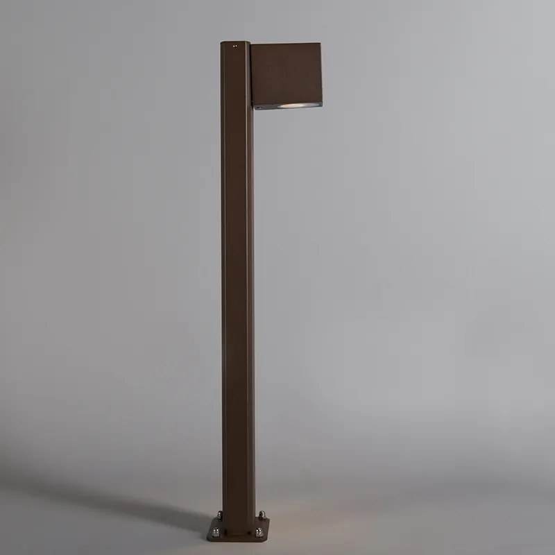Умна външна подова лампа ръждивокафява 65 см IP44 вкл. WiFi GU10 - Baleno