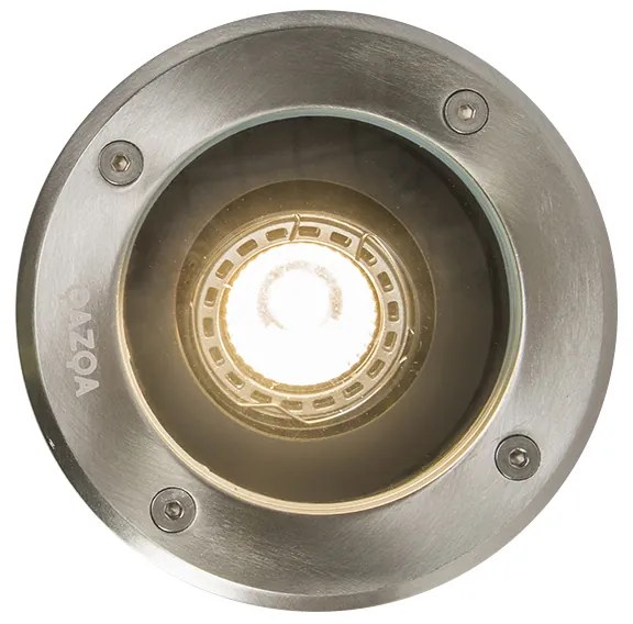 Комплект от 6 интелигентни външни подземни прожектора с регулируема посока, включително WiFi GU10 - Delux