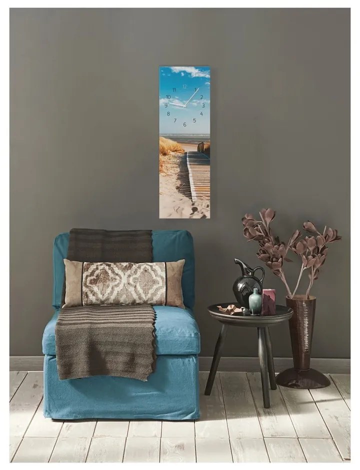 Стенни часовници Glassclock , 20 x 60 cm Sunny - Styler