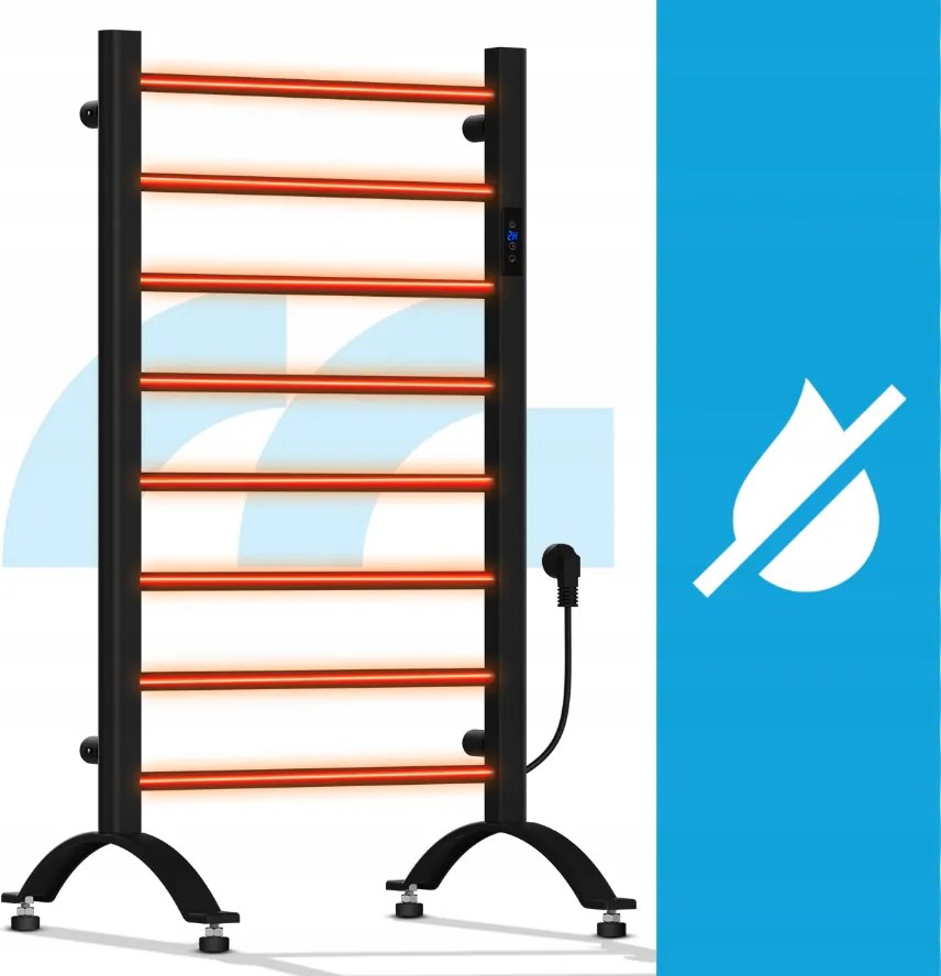 Електрически радиатор за баня MALTEC 200 W