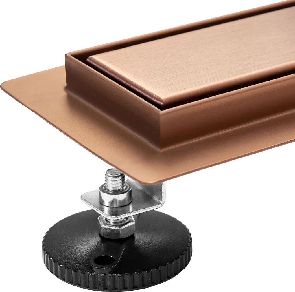 Линеен сифон Rea Pure Neo brushed copper 60