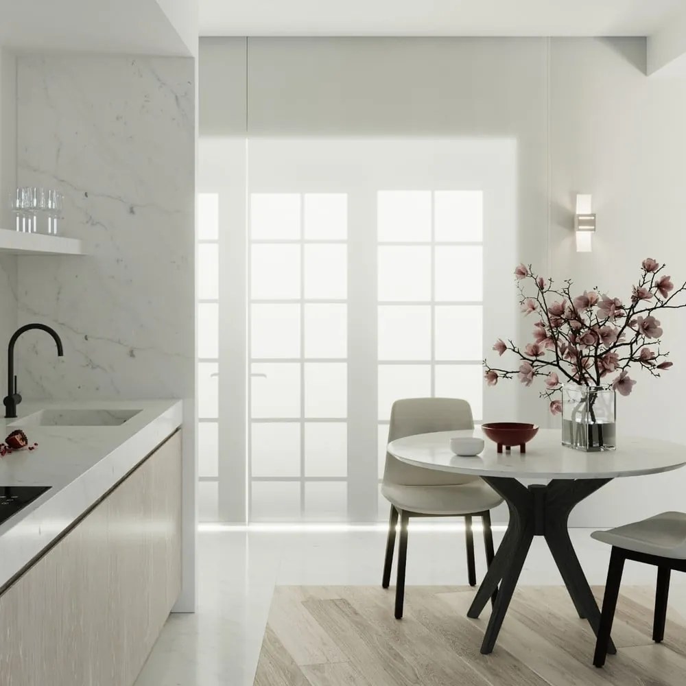 Сива стенна лампа Carlo – Sollux