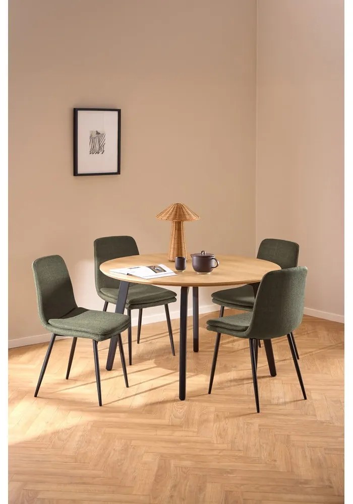 Трапезен стол в цвят каки Becca – Actona