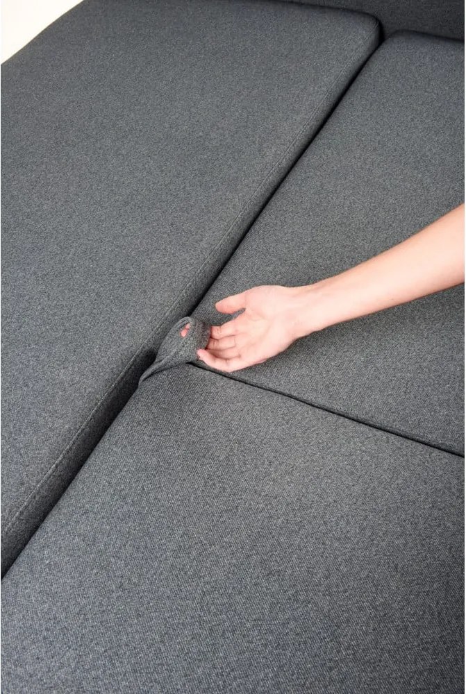 Тъмно сив диван Pop - Bonami Selection