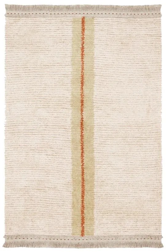 Бежов памучен килим 140x200 cm Duetto Sage – Lorena Canals