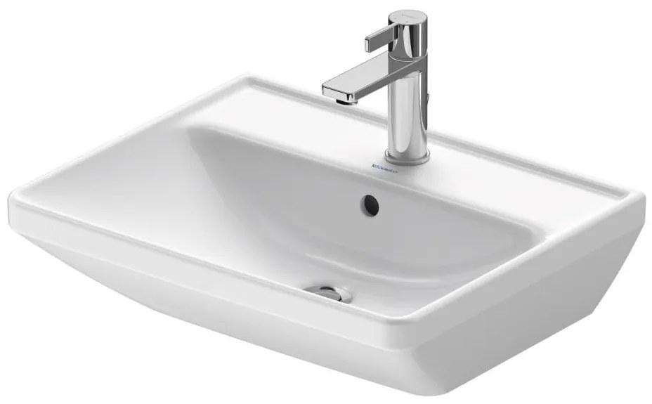 Duravit 2366550000 - Конзолен умивалник D-NEO 55x44 cm керамика / бял гланц