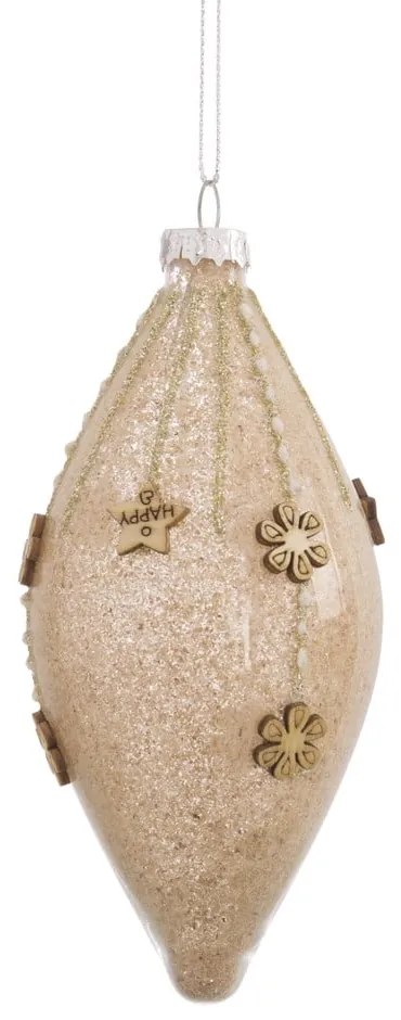 Стъклен коледен орнамент - Casa Selección