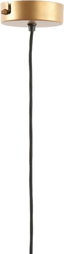 Висящо осветително тяло в естествен цвят с абажур от юта ø 48 cm Fodara – Light & Living