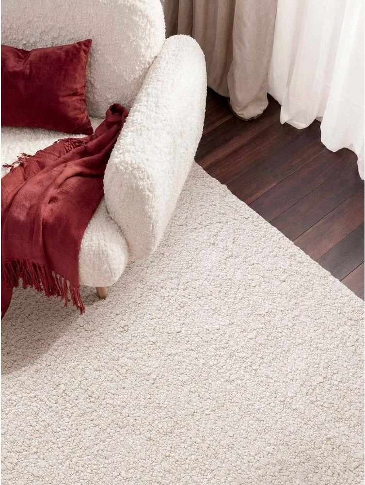 Ръчно изработен килим от букле в цвят слонова кост 160x230 cm Notting Hill Portobello – Ted Baker