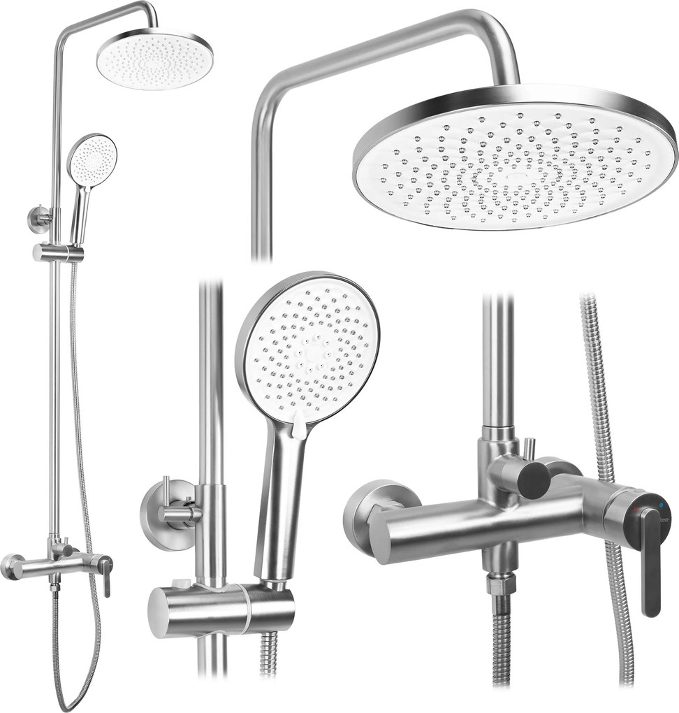 Комплект за душ Rea Ontario Brush Nickel