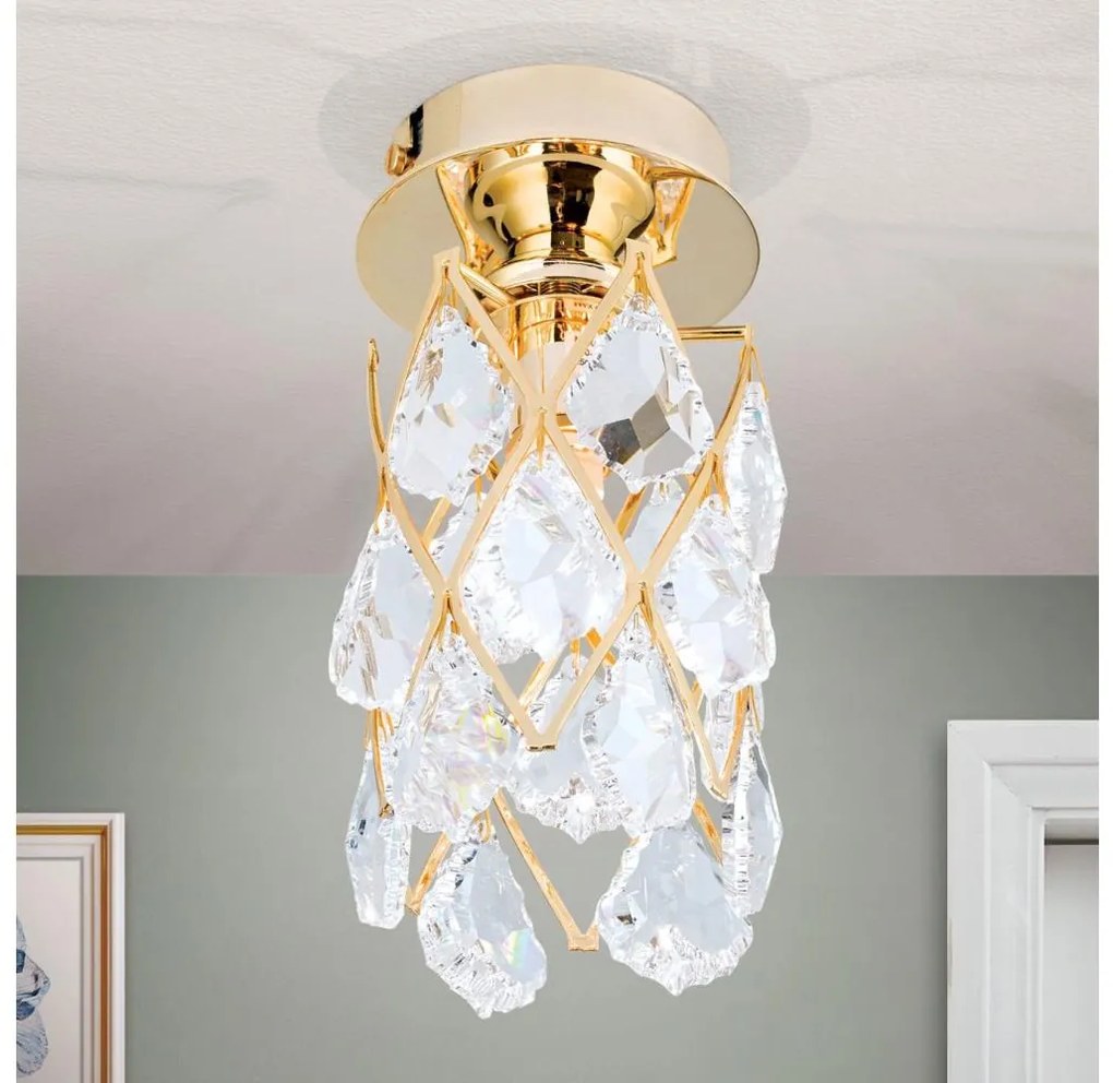 Orion - Таванно осветително тяло RITA 1xG9/40W/230V Ø 9 см, златисто