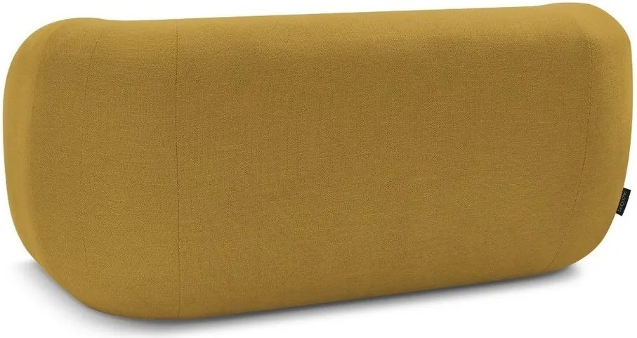Жълт шенилов диван 160 cm Celine – Bobochic Paris