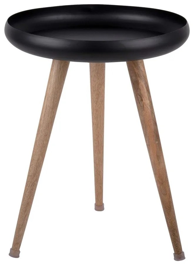 Метални кръгли масички в комплект от 3 Tripod - Leitmotiv