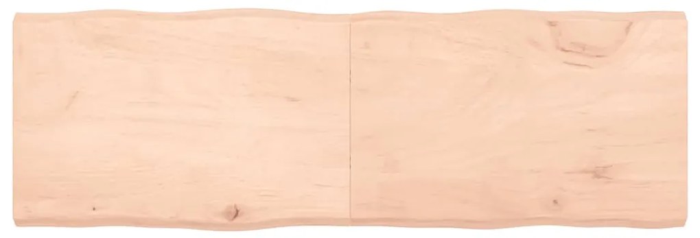 363913 vidaXL Плот за маса 180x60x(2-6) см необработено масивно дърво жив ръб