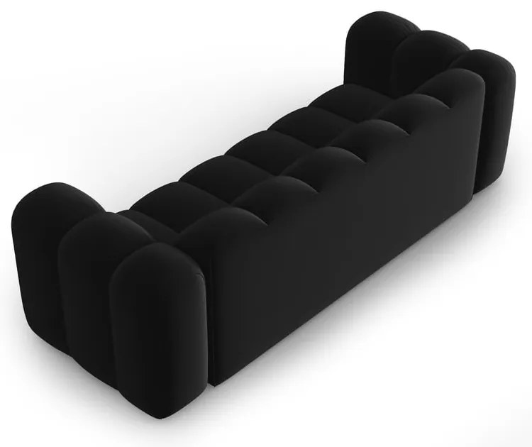 Антрацитен диван 228 cm Lupine – Micadoni Home