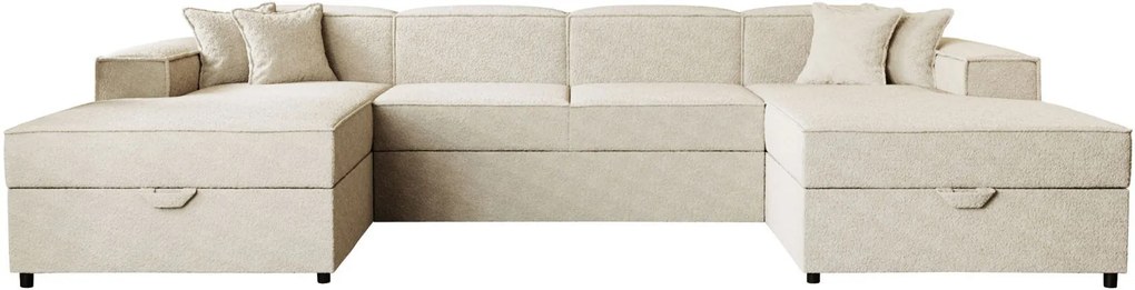 Ъглов диван Santos U-Бежов