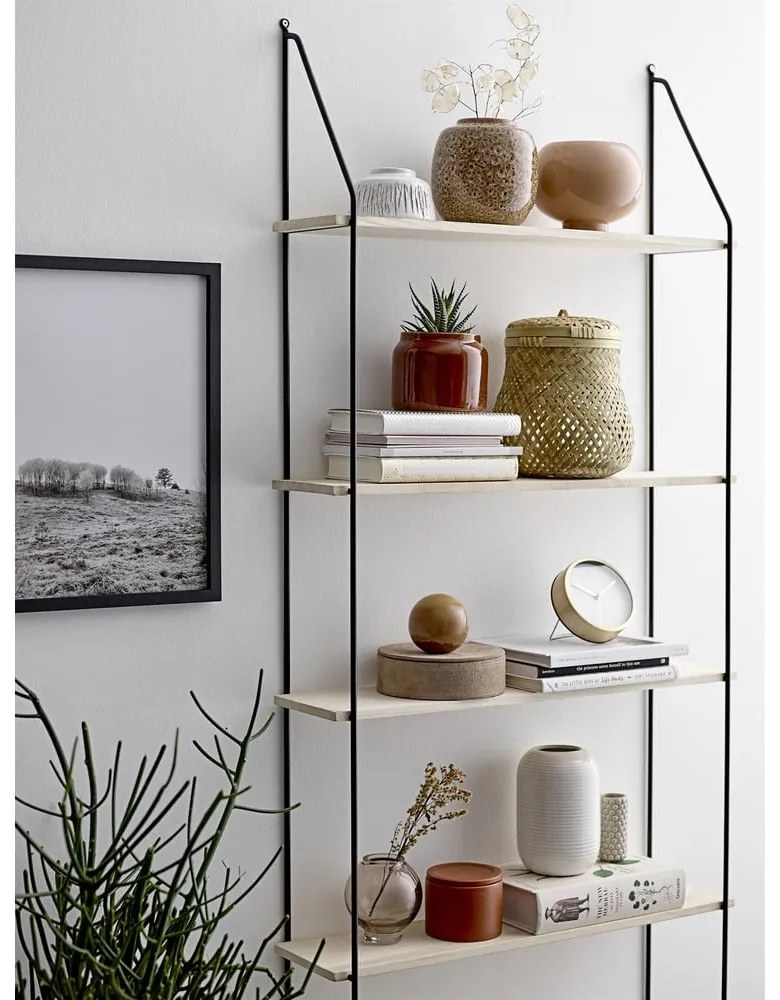 Част от рафта, изработена от дърво от пауловния Lea - Bloomingville