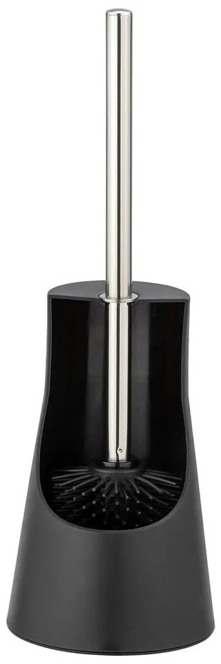 Черна силиконова четка за тоалетна Arese - Wenko