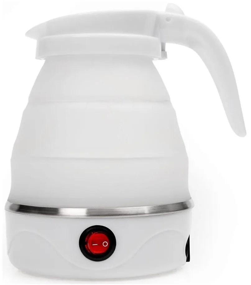 Сгъваем чайник 0,6l 600W/230V бял