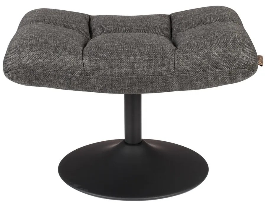 Тъмно сива табуретка за крака Bar - Dutchbone