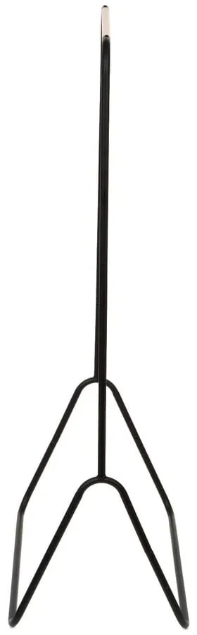 Черна закачалка за дрехи, височина 145 cm Elias - Compactor