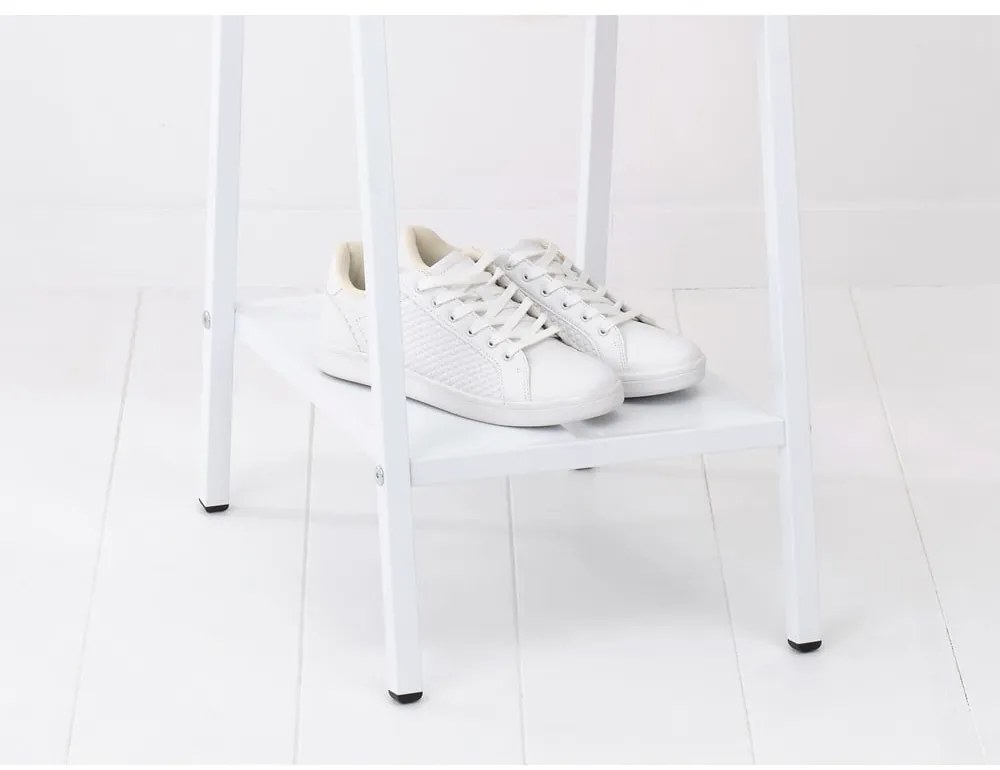 Бяла стоманена стойка за дрехи Linn – Brabantia