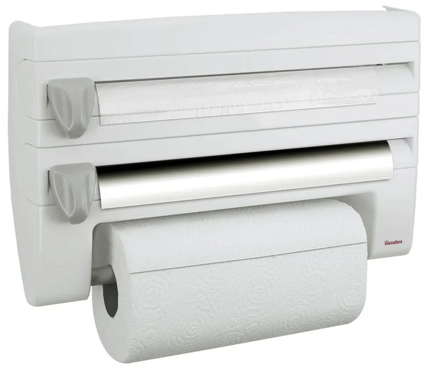 Кутия за кухненски кърпи и други аксесоари , дължина 38 cm - Metaltex