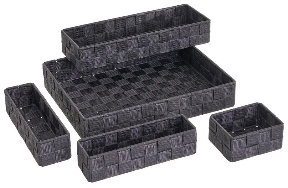 Органайзери за чекмеджета от плат в комплект от 5 броя - Casa Selección