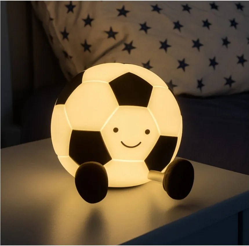 Черно-бял детска нощна лампа Kalle – Fischer &amp; Honsel