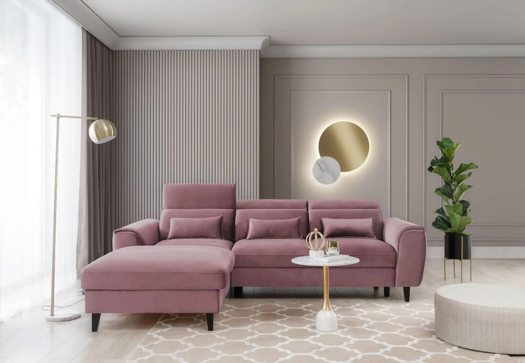 Ъглов диван Fornal-Roz-Left