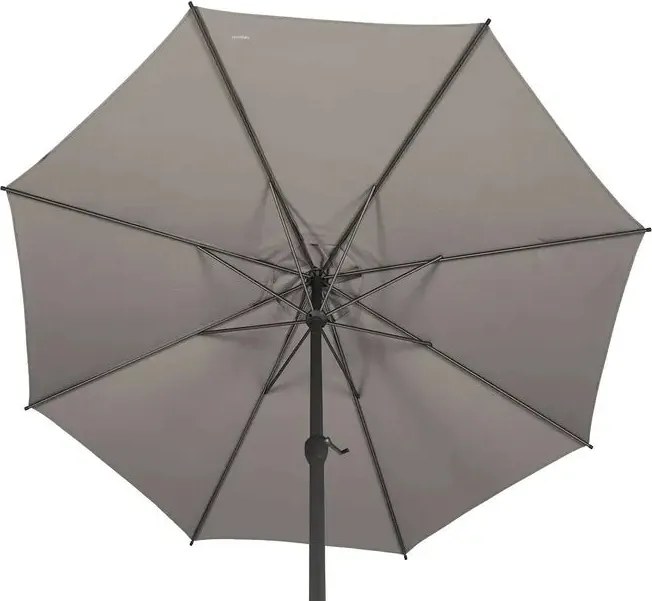 Прав накланящ се чадър Hesperide Loompa, 3 m - Синьо-зелен