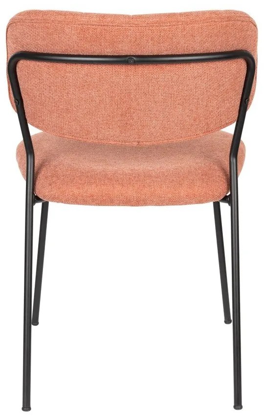 Трапезни столове в цвят сьомга в комплект от 2 броя Jolien - White Label