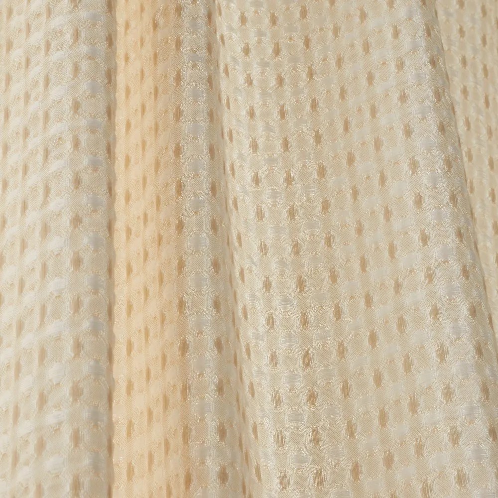 Бежова завеса 140x229 cm Muscat Waffle – Pineapple Elephant