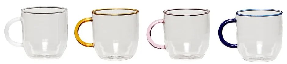 Стъклени чаши в комплект от 4 бр. Kiosk – Hübsch