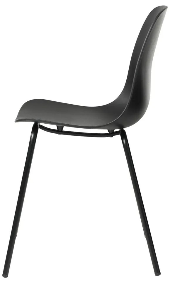 Черен трапезен стол Whitby - Unique Furniture