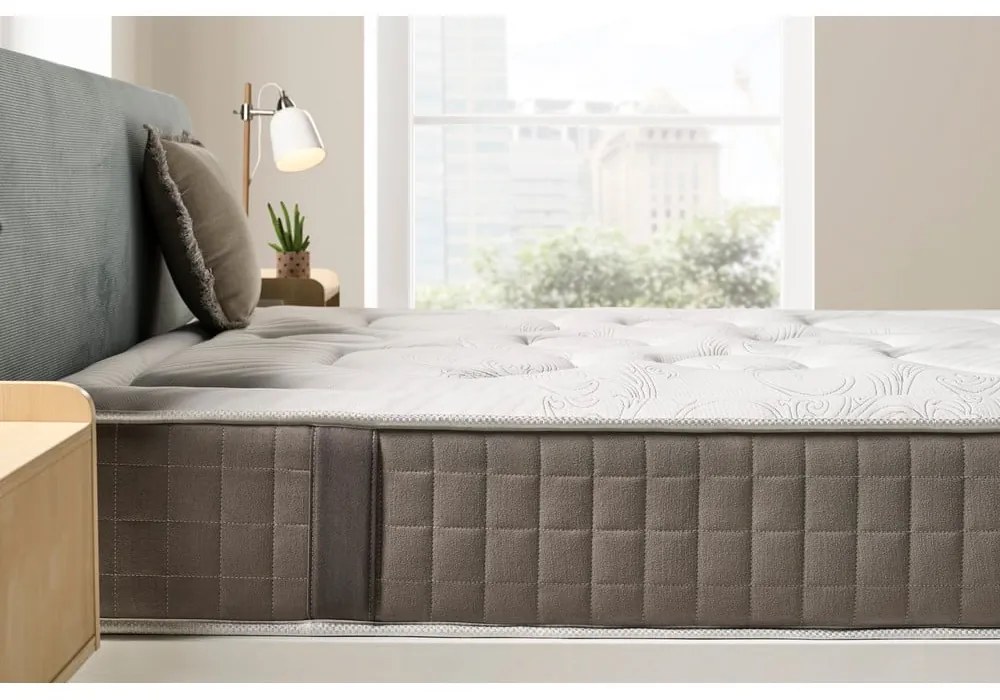 Твърд/средно твърд терморегулиращ матрак с пяна с две лица 80x200 cm HEXAFLEX GEL – Moonia