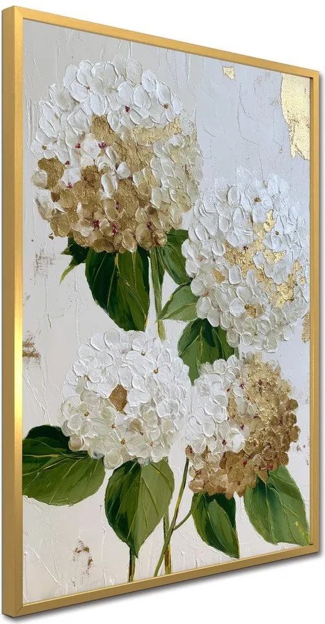 Печатна картина с включена рамка 60x90 cm Hydrangea – Styler