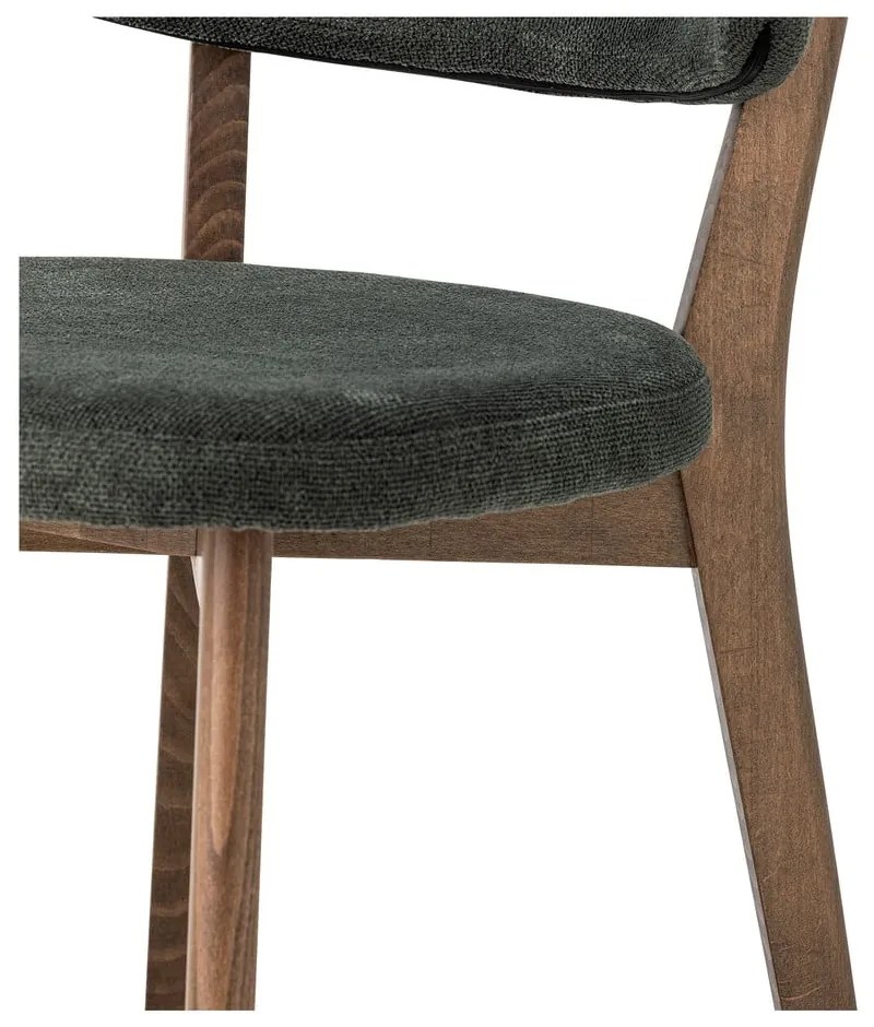 Тъмнозелено-кафяв трапезен стол Cally – Bloomingville