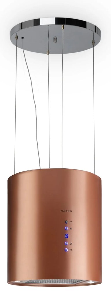 Klarstein Barett, абсорбатор, Ø 38 cm, рециркулация на въздуха 522 m³ / h, LED, меден