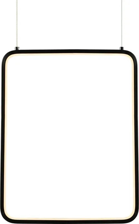 Полилей Frame LED-Черен-дължина: 36 См.