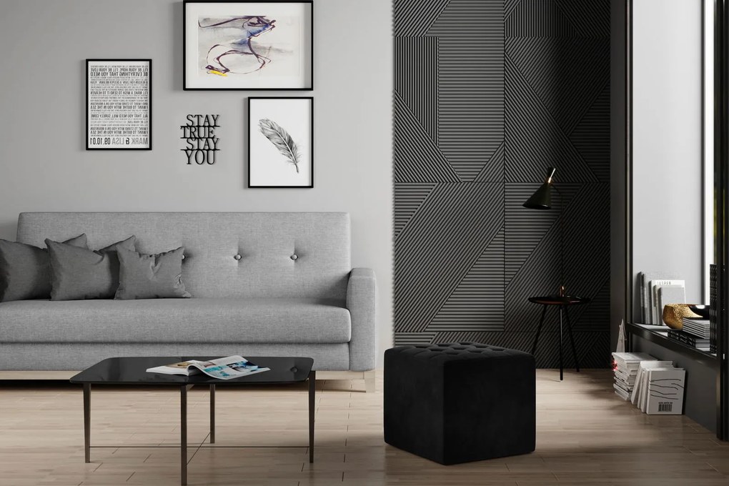 Пуф Cristophe-черен