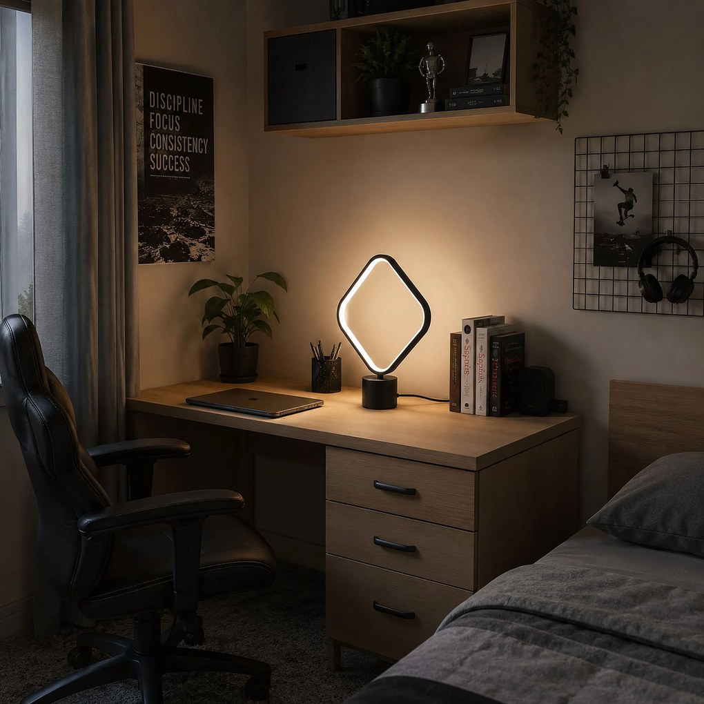 Нощна LED лампа LHJ124-T Черна