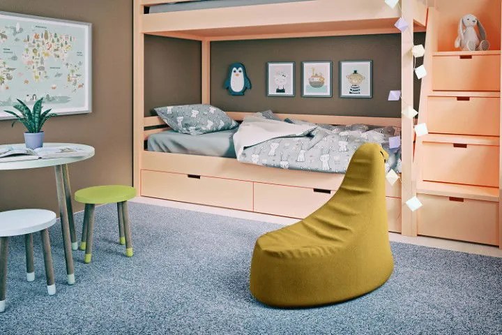 Пуф Bailey-Moustardi