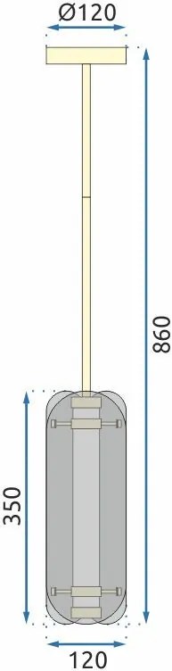 Пендел balck APP1676-CP Long