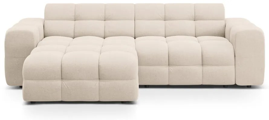 Бежов ъглов диван (ляв ъгъл) Kendal – Micadoni