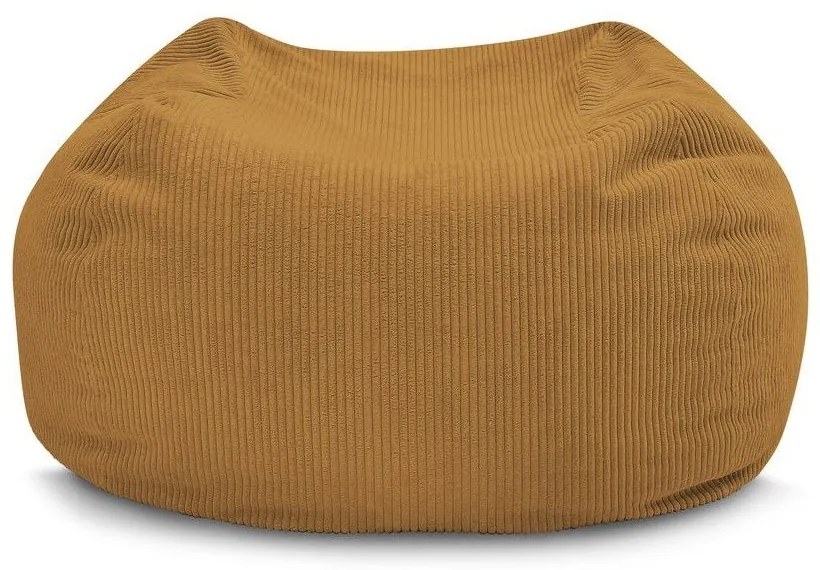 Пуф в цвят горчица Voltaire – Bobochic Paris
